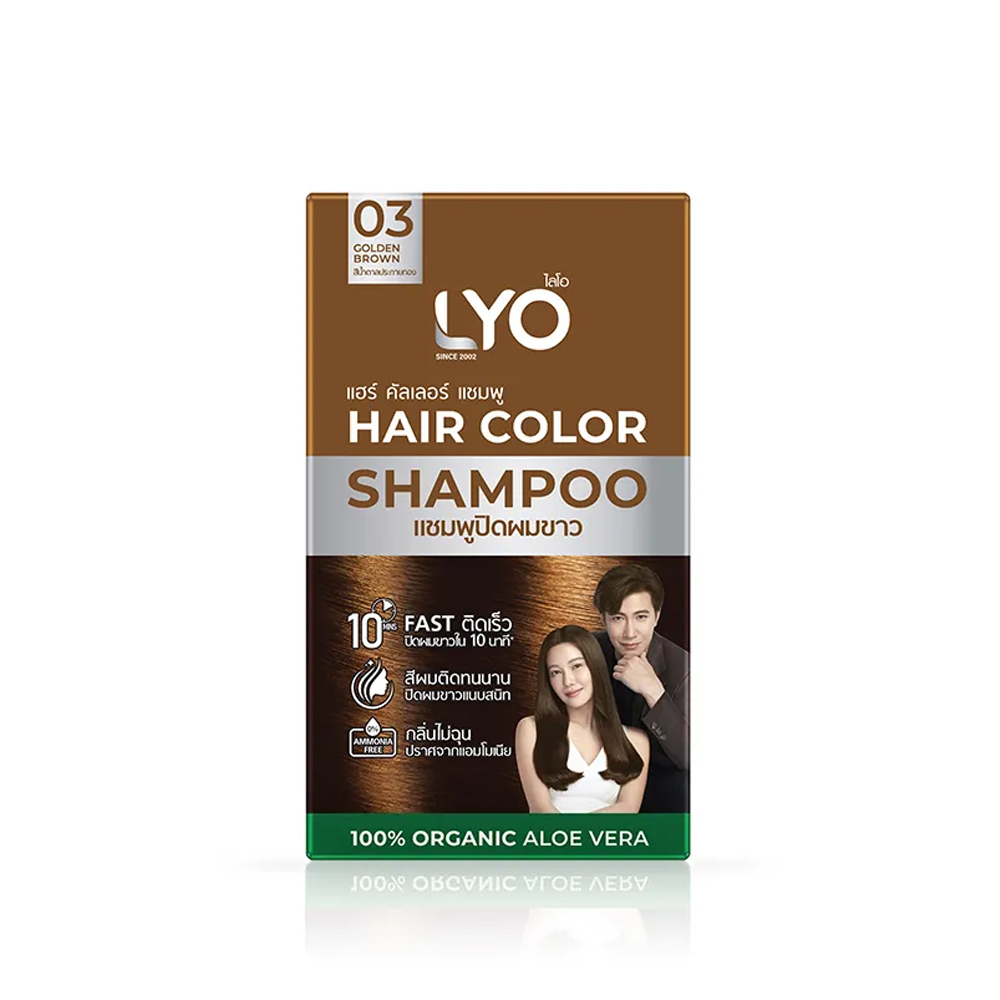 Hair Care Lotion - Lyo natural planta tingimento de cabelo