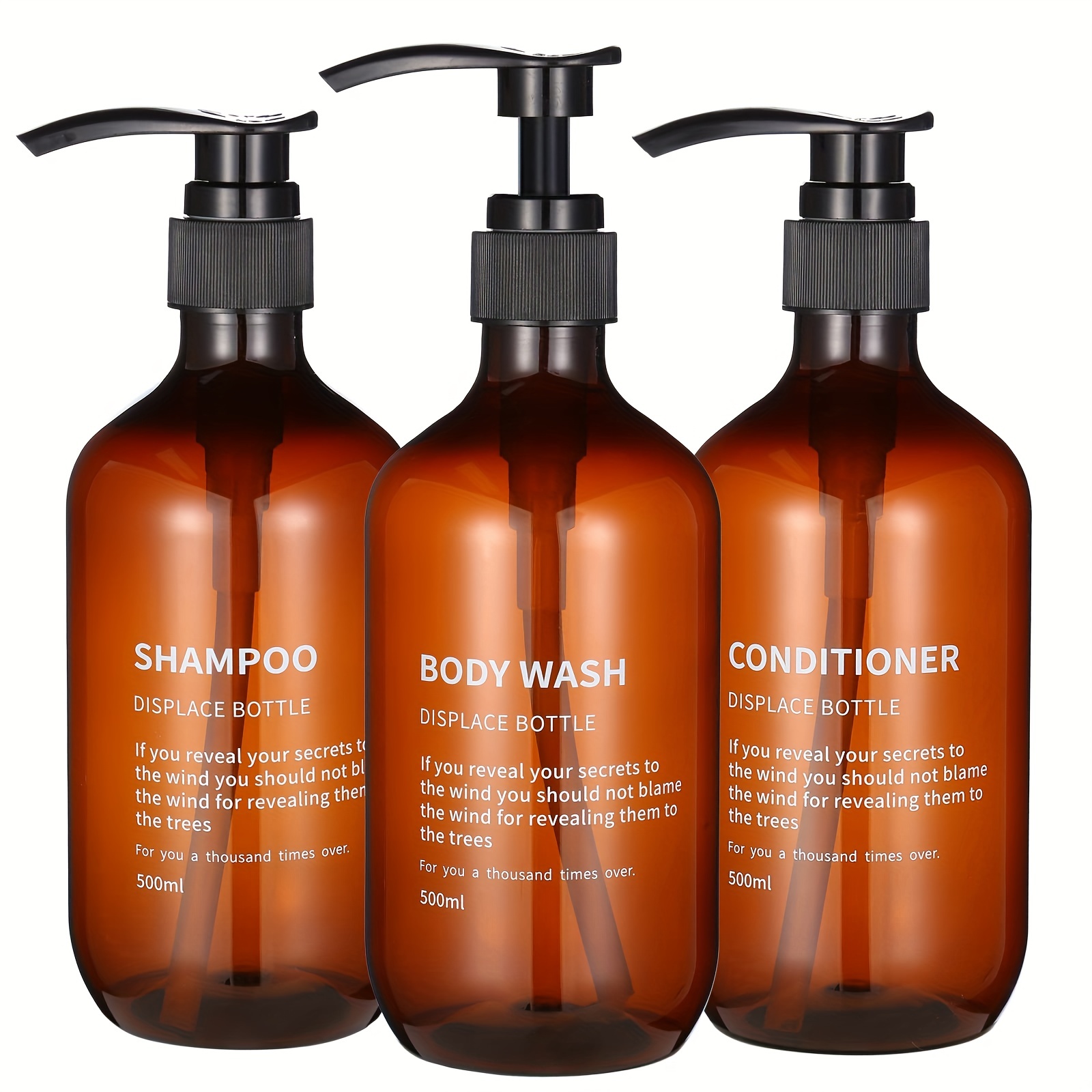 Hair Care Lotion - Conjunto de dispensador de shampoo e