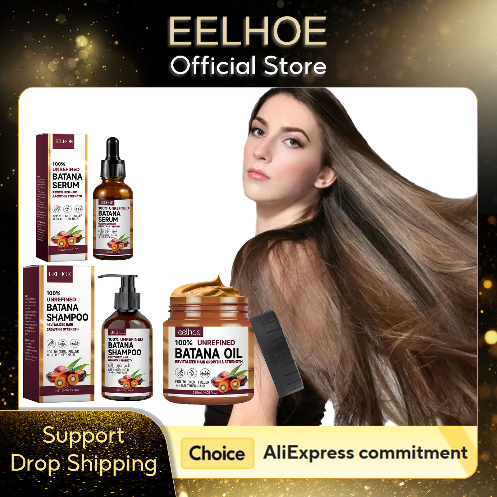 Hair Care Products - Eelhoe natural batana óleo hidratação profunda