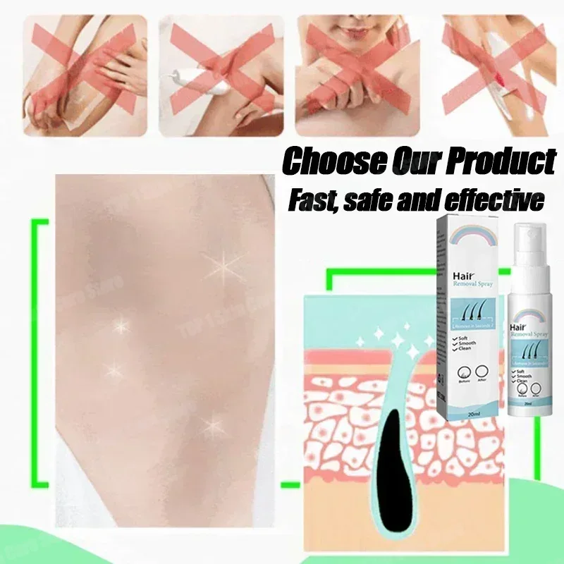 Spray Removedor de Pelos Poder - Hair Care Korean Products avaliação e preço