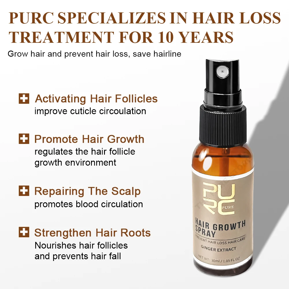 PURC-Ginger Hair Care Products - Hair Care Lotion avaliação e preço