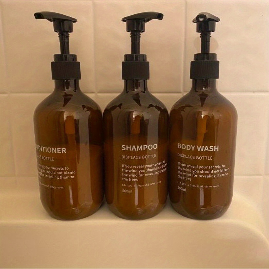 Conjunto de dispensador de sha - Hair Care Lotion avaliação e preço