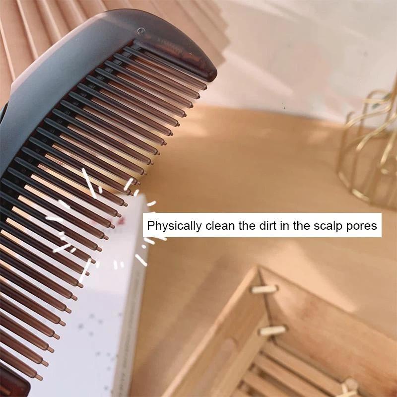 【H】Escova Massageadora de Cour - Hair Care Dandruff avaliação e preço